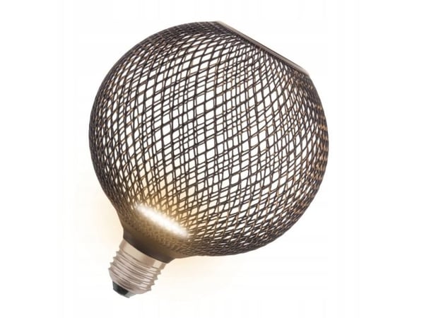 OSRAM HOMELIGHTING LED-lampe (RGB) E27 Globeform 3,5 W = 28 W EEK F (A-G), varm hvit, Ø125 x 150 mm, 1 stk