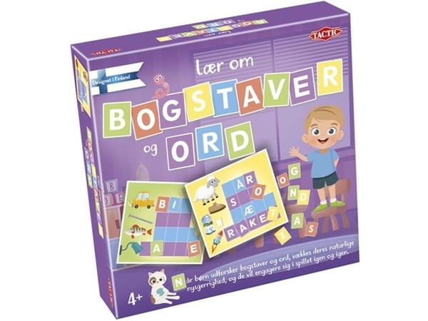 Tactic Lær om Bogstaver og ord