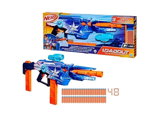 NERF LoadOut Galactic Commander Motorized Blaster