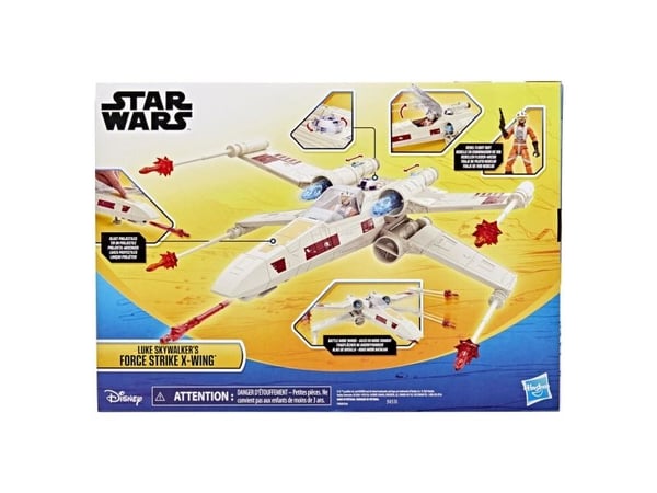 Star Wars Epic World of Action Luke Skywalker''s Force Strike X-wing, 4 vuosi/vuosia, Favorite Character, Fantasty, TV & Movie, Superhero, Outer Sp...