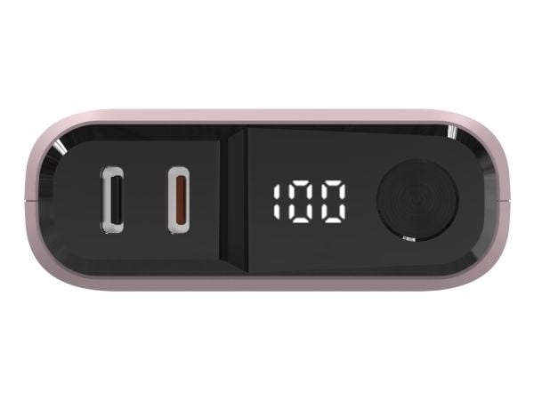 RealPower PB-10000C PD+, 10000 mAh, ruusu