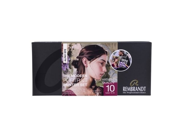 Rembrandt x Alpay Efe – The Modern Portrait oljemalingsett | 10 x Rembrandt x Alpay Efe – The Modern Portrait oljemalingsett | 10 x