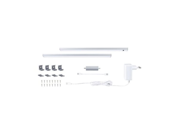 Paulmann 98608, Skap, Hvit, Aluminium, Matte, Rektangulær, IP20