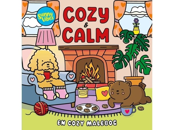 Cozy & Calm: en koselig malebok | Språk: Dansk