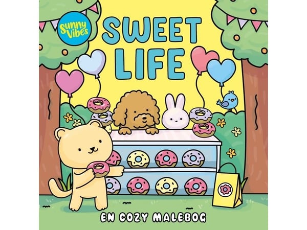 Sweet Life: En mysig målarbok | Språk: Danska