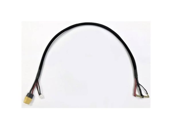 XCeed latauskaapeli [2x XT60 - 2x 4 mm kultaliitin, 5 mm kultaliitin] 60 cm erittäin joustava XCD-107267