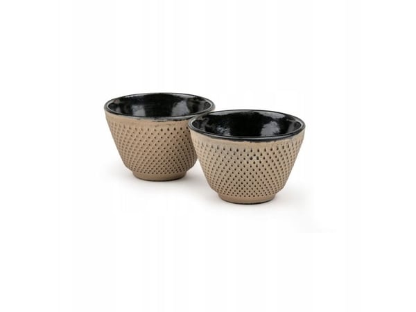 Bredemeijer 153097, Sett, Beige, Sort, Støpejern, Kopp, Te, 2 stykker
