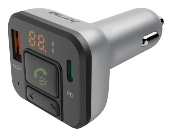 Hama 00014169, FM, 87,6 - 107,9 MHz, MicroSD (TransFlash), Cigartenner/lighter, 4 A, 5 - 12 V