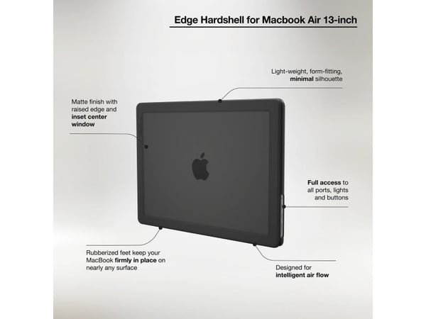 Incase INMB200751-BLK, Kovakotelo, 33 cm (13")