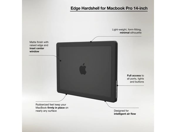 Incase INMB200753-BLK, Kovakotelo, 35,6 cm (14")
