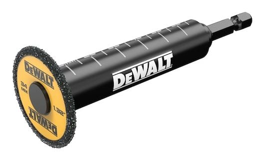 DeWALT DT20563-QZ, 1 kpl, Polyvinyylikloridi (PVC), Kahdeksankulmainen, musta, Keltainen, 25,4 / 4 mm (1 / 4"), 3,4 cm