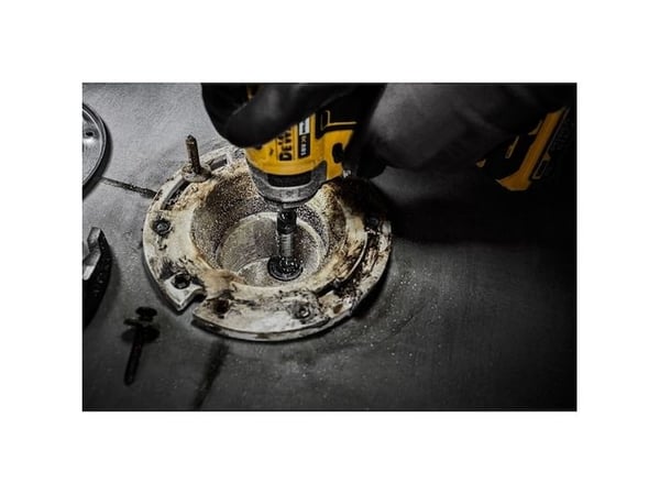 DeWALT DT20563-QZ, 1 kpl, Polyvinyylikloridi (PVC), Kahdeksankulmainen, musta, Keltainen, 25,4 / 4 mm (1 / 4"), 3,4 cm