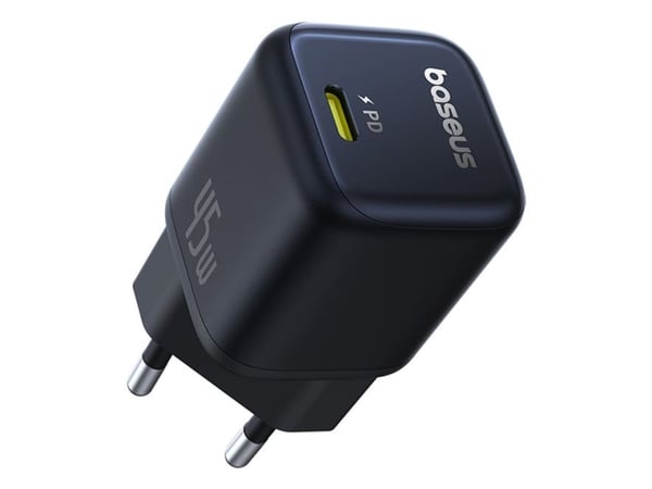 Baseus PicoGo, inomhus, AC, Svart