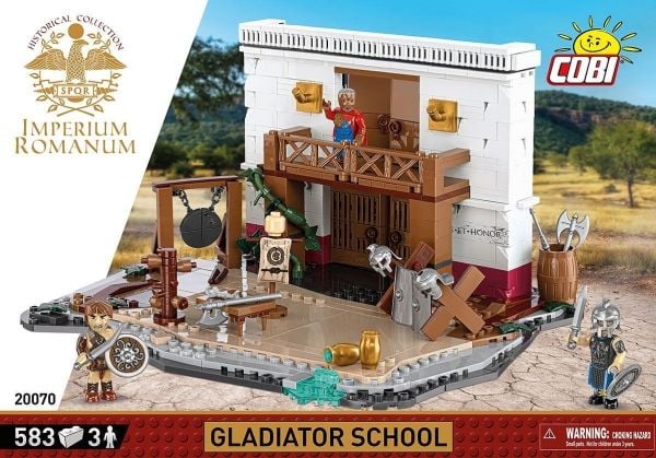 COBI Roman Empire Gladiator School 583kl 20070