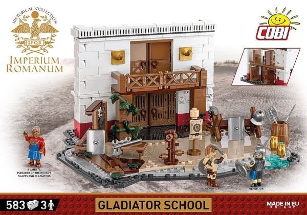 COBI Roman Empire Gladiator School 583kl 20070