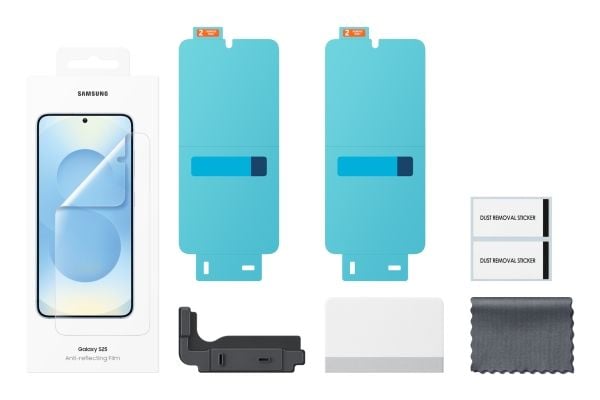 Samsung EF-US931 - Skjermbeskyttelse for mobiltelefon - antireflekterende - film - gjennomsiktig - for Galaxy S25