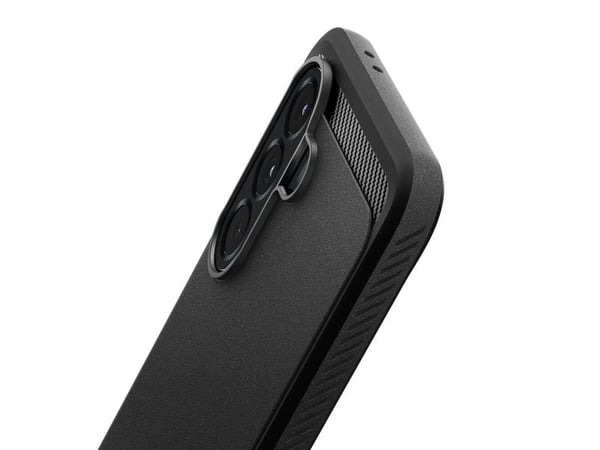 Spigen Rugged Armor, Etui, Samsung, Galaxy A56 5G, 17 cm (6.7"), Sort