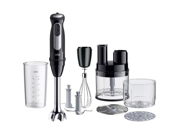 Braun MultiQuick 5 Pro MQ 55755 M, Stav Mikser, 0,6 l, 1,2 m, 1000 W, Sort
