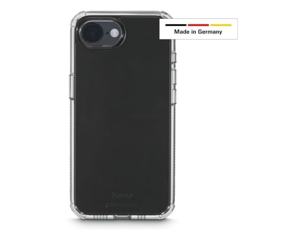 Hama Extreme Protect, Suojus, Apple, iPhone 16e, 15,5 cm (6.1"), Läpinäkyvä