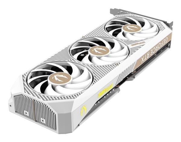 ZOTAC GAMING GeForce RTX 5070 AMP - White Edition - grafikkort - GeForce RTX 5070 - 12 GB GDDR7 - PCIe 5.0 x16 - 3 x DisplayPort, HDMI - hvit