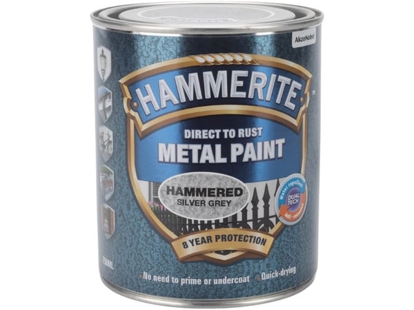 Hammerite Vasaralakka - hopea - 750 ml.