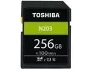 Toshiba High Speed N203 - Flashminnekort - 256 GB - UHS-I U1 / Class10 - SDXC UHS-I - svart