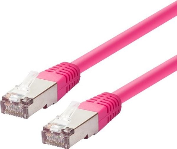 LOGON TCR55SS015M, 1,5 m, Cat5e, F/UTP (FTP), RJ-45, RJ-45, Fiolblå