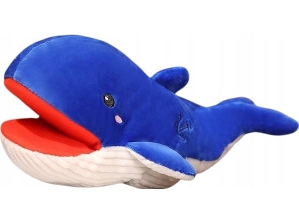LeanToys mjukisdjur val blå 30 cm
