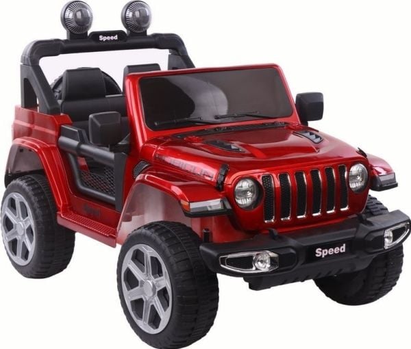 Lean Cars elbil på batteri FT-938 rød lakkert 4x4