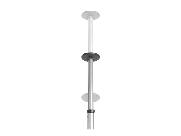 DELTACO - Monteringssett (gulv-til-tak-feste) - for LCD-skjerm - svart, grå - skjermstørrelse: 37"-70"