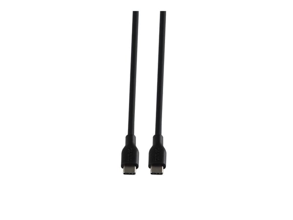 DELTACO - USB-kaapeli - 24-nastainen USB-C (han) til 24-nastainen USB-C (han) - USB 2.0 - 3 A - 1,5 m - SPR - lajittelu
