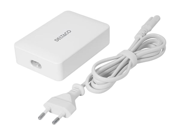 Multi 6 USB-lader DELTACO, 4x USB-A, 1x USB-A 18W, 1x USB-C PD 30W / USBC-MO100 / 1902112