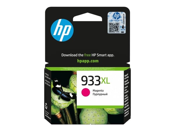 HP 933XL - Lång livslängd - magenta - original - bläckpatron