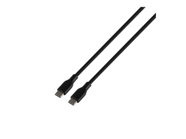 DELTACO - USB-kaapeli - 24-nastainen USB-C (han) til 24-nastainen USB-C (han) - USB 2.0 - 3 A - 1,5 m - SPR - lajittelu