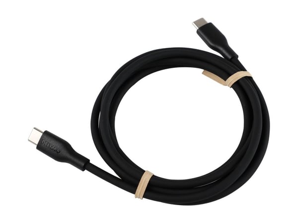 DELTACO - USB-kaapeli - 24-nastainen USB-C (han) til 24-nastainen USB-C (han) - USB 2.0 - 3 A - 1,5 m - SPR - lajittelu