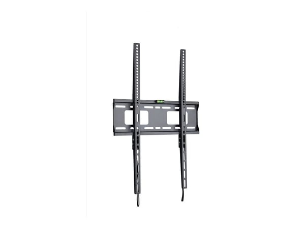 DELTACO - Monteringssett (veggmontering) - fast - for LCD-display / bøyd LCD-display - vertikal - svart - skjermstørrelse: 37"-75"
