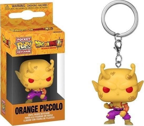FUNKO POP! KEYCHAIN Orange Piccolo, Nøkkelring, Gult, Vinyl, Dragon Ball, 102 mm, Boks