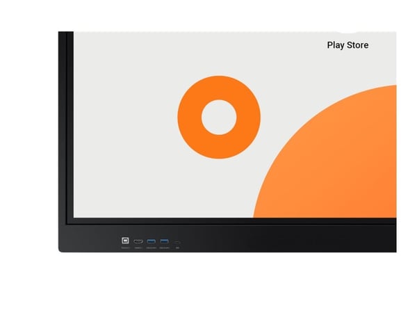 Samsung Interactive Display WA75F - 75" Diagonalklasse WAF Series LED-bakgrunnsbelyst LCD-skjerm - utdanning / næringsliv - med pekeskjerm (multibe...