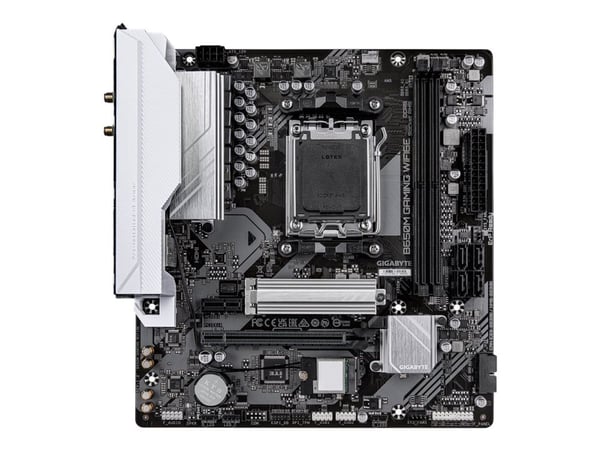 Gigabyte B650M GAMING WIFI6E - Hovedkort - micro ATX - Socket AM5 - AMD B650 Chipset - USB 3.2 Gen 1 - 2.5 Gigabit LAN, Bluetooth, Wi-Fi 6E - innby...