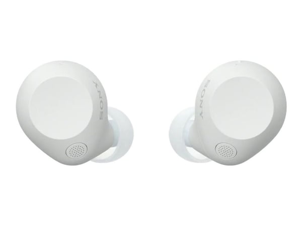 Sony WF-C710N - True wireless-hörlurar med mikrofon - inuti örat - Bluetooth - aktiv brusradering - vit