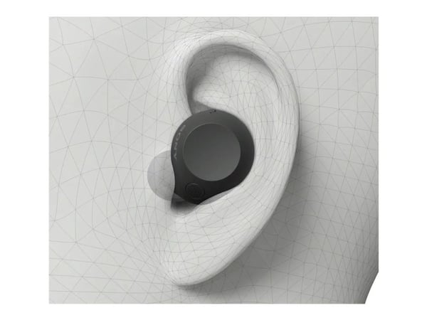 Sony WF-C710N - True wireless-hörlurar med mikrofon - inuti örat - Bluetooth - aktiv brusradering - svart