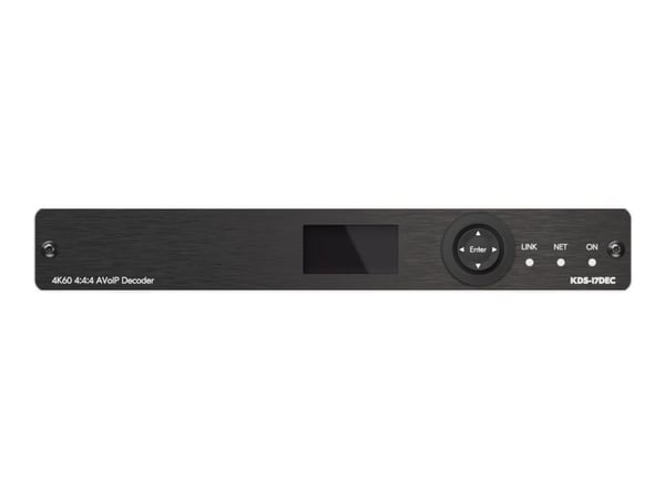 Kramer Electronics KDS-17DEC, 3840 x 2160 piksler, 85 fps, 640 x 350, 1024 x 768 (XGA), 1152 x 864 (XGA+), 1280 x 720 (HD 720), 120080 x 120080, 76...