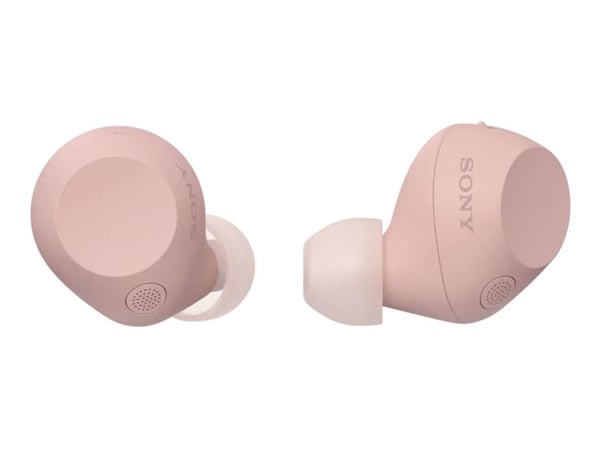 Sony WF-C710N - True wireless-hörlurar med mikrofon - inuti örat - Bluetooth - aktiv brusradering - rosa