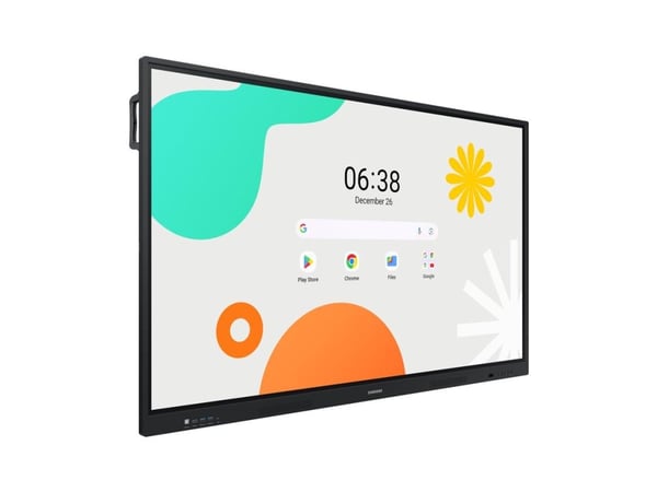 Samsung Interactive Display WA75F - 75" Diagonalklasse WAF Series LED-bakgrunnsbelyst LCD-skjerm - utdanning / næringsliv - med pekeskjerm (multibe...