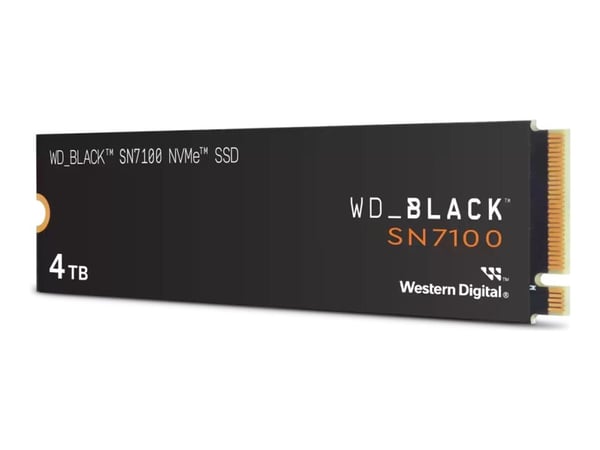 WD_BLACK SN7100 WDBELG0040BBK - SSD - 4 TB - inbyggd - M.2 2280 - PCIe 4.0 x4 (NVMe)