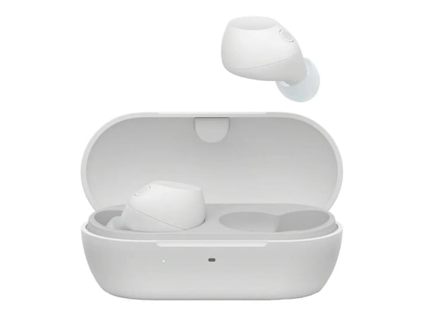 Sony WF-C710N - True wireless-hörlurar med mikrofon - inuti örat - Bluetooth - aktiv brusradering - vit