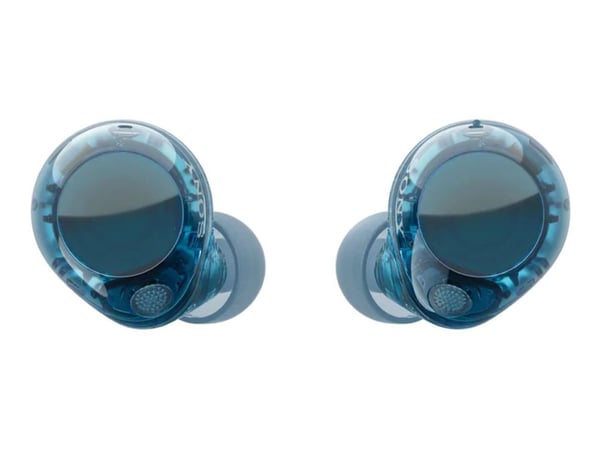 Sony WF-C710N - True wireless-hörlurar med mikrofon - inuti örat - Bluetooth - aktiv brusradering - glasblå