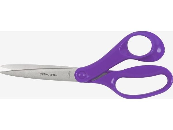 FISKARS saks for tenåringer 20 cm, lilla