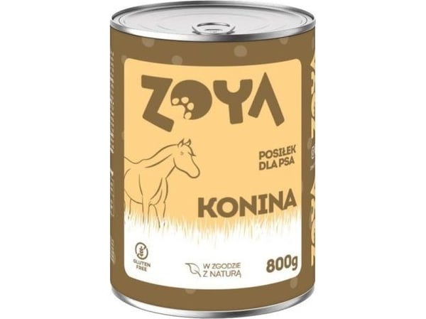 ZOYA Konina - burk - våtfoder för hund - 800 g