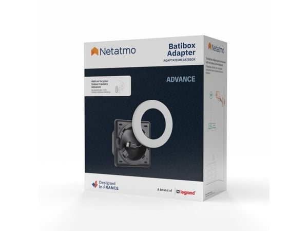 Netatmo NPC-BAT-W, Adapterring, inomhus, Vit, Netgear, 1 styck, Låda